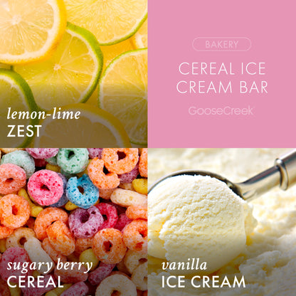 Cereal Ice Cream Bar 3-Wick Candle
