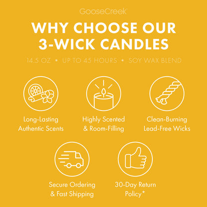 Lemon Butter Cake 3-Wick Candle