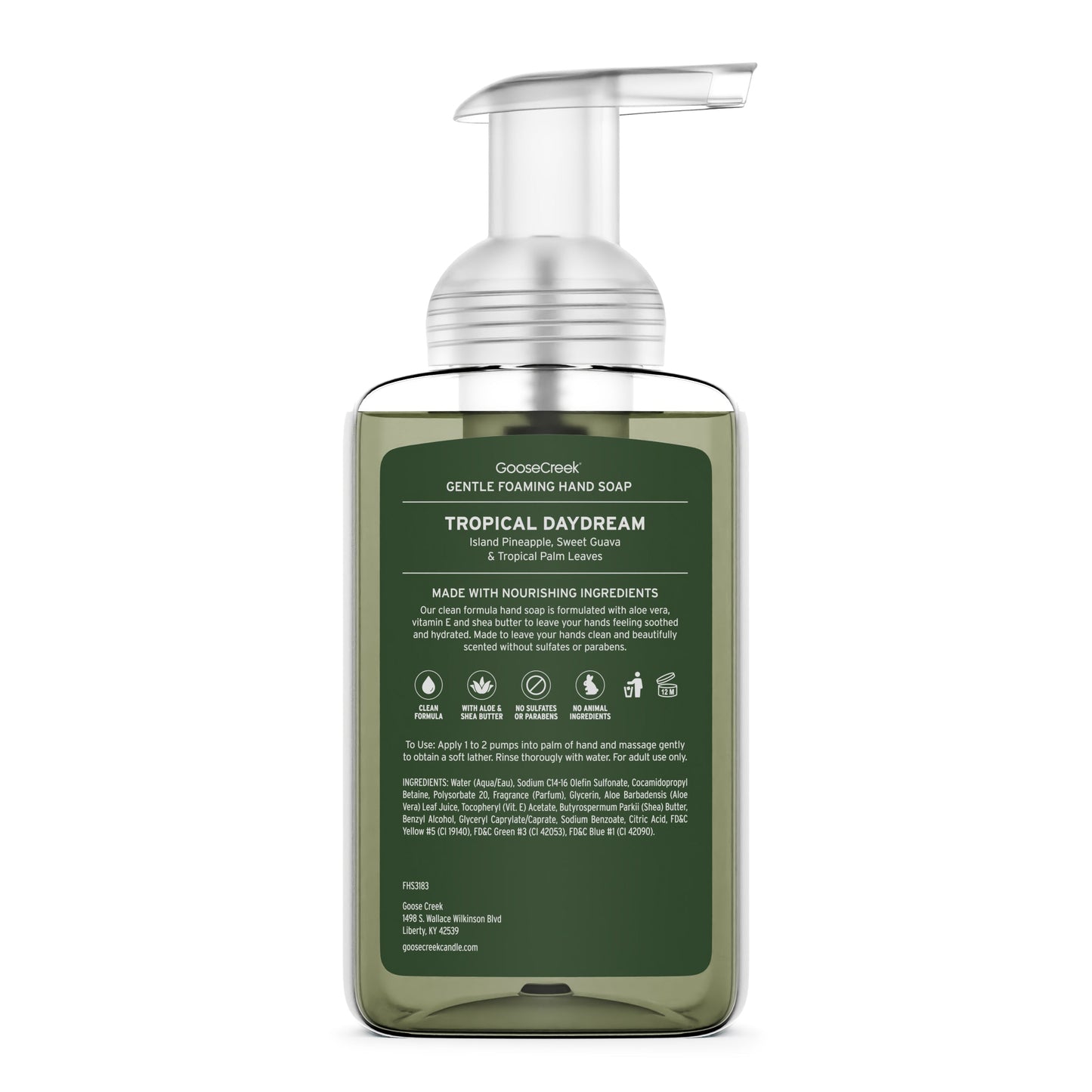 Tropical Daydream Lush Foaming Hand Soap