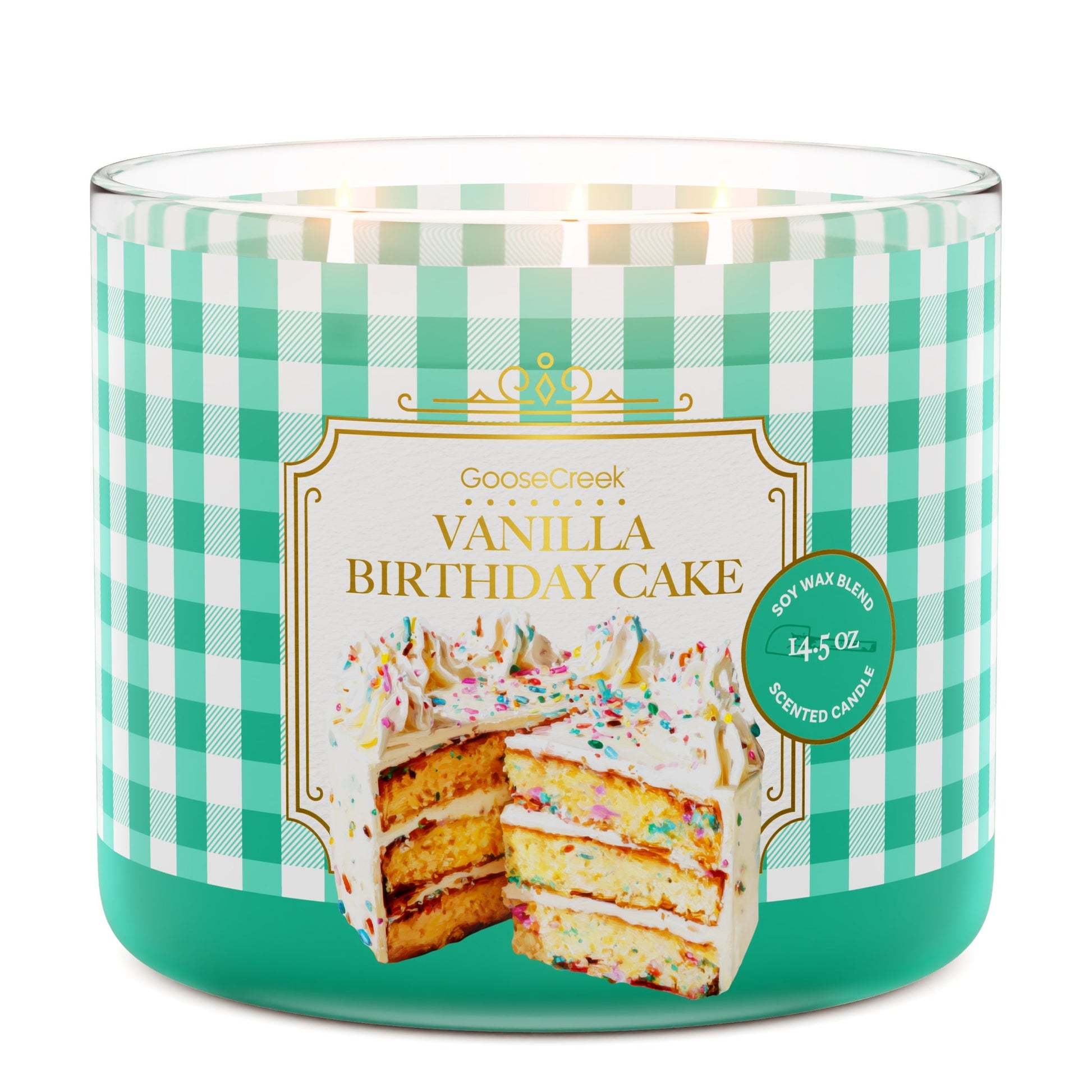 Vanilla Birthday Cake 3-Wick Candle