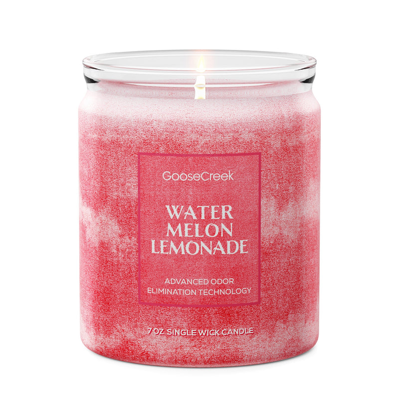 Watermelon Lemonade Odor Eliminating 7oz Single Wick Candle - XJBC